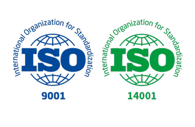 ISO 9001 · ISO 14001